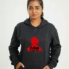 PoshemodeTees-Female-Baasha Rajini-Black-Hoodie-1