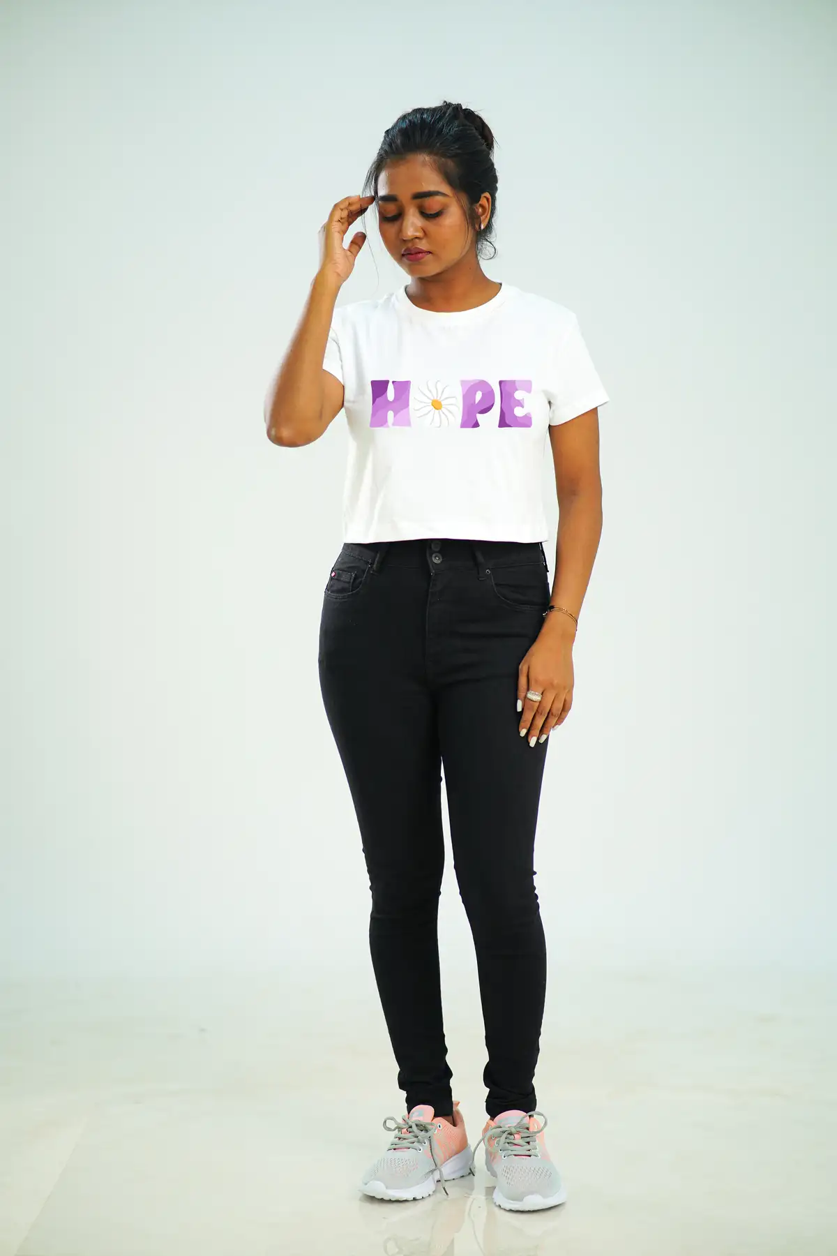 Poshemodetees-Female-Hope-White-CropTop-2