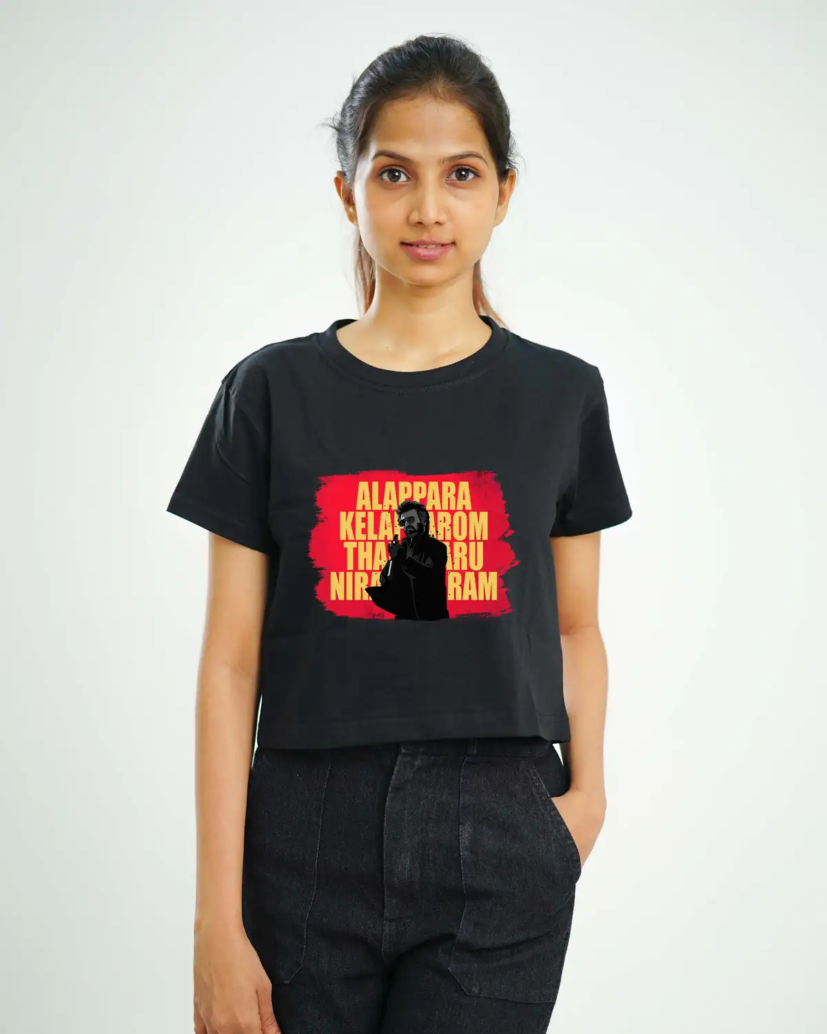 Poshemodetees-Female-JailerAlaparaKelaparomRajini-Black-Croptop-1