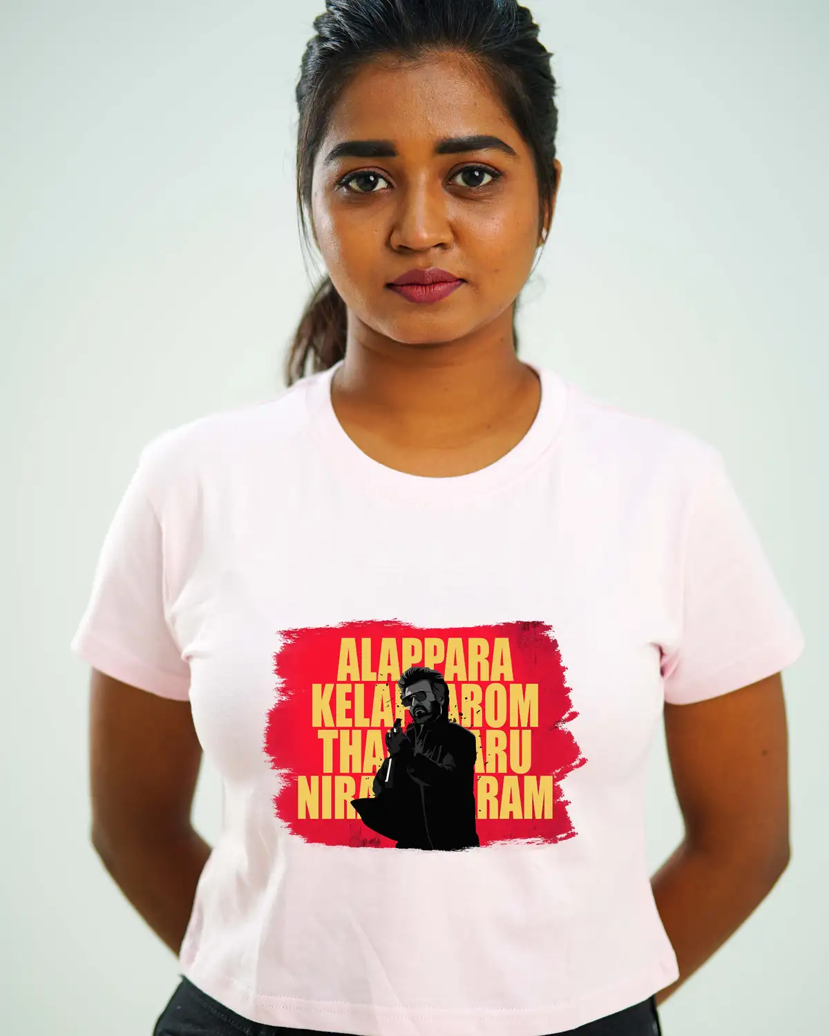 Poshemodetees-Female-JailerAlaparaKelaparomRajini-Pink-Croptop-1