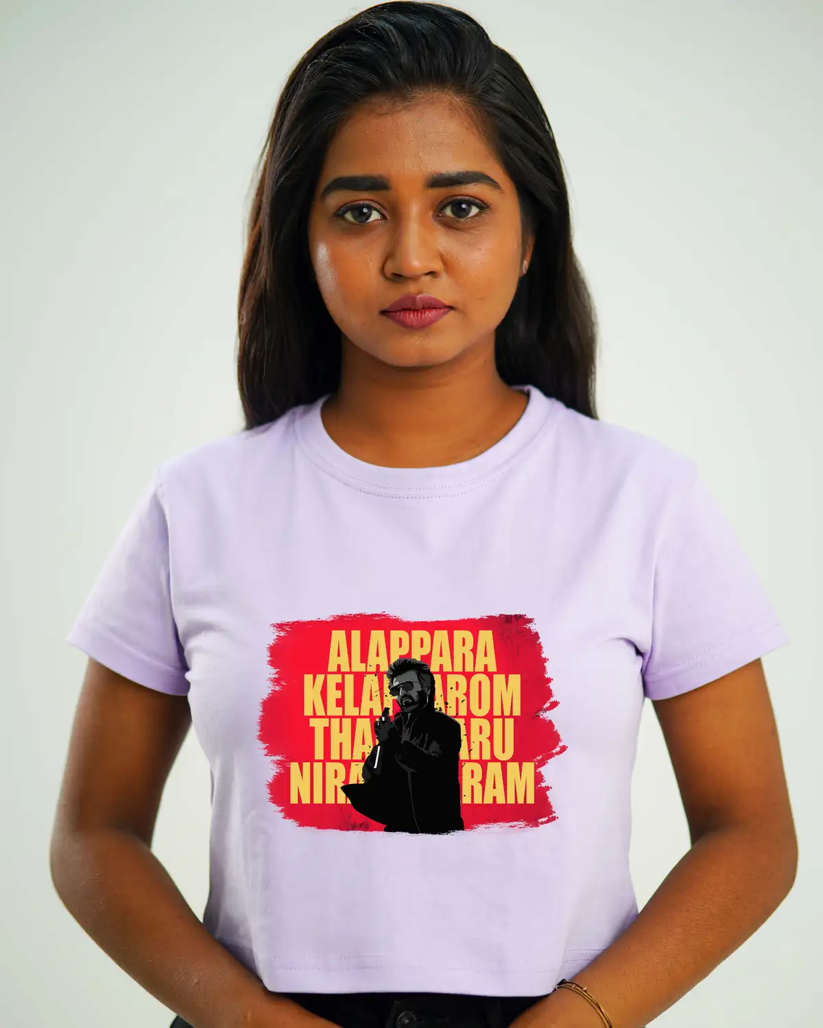 Poshemodetees-Female-JailerAlaparaKelaparomRajini-Purple-Croptop-1