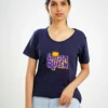 Poshemodetees-Female-SarcasmQueen-NavyBlue-Tees-1