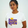 Poshemodetees-Female-SarcasmQueen-White-Croptop-2