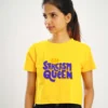 Poshemodetees-Female-SarcasmQueen-Yellow-Croptop-2