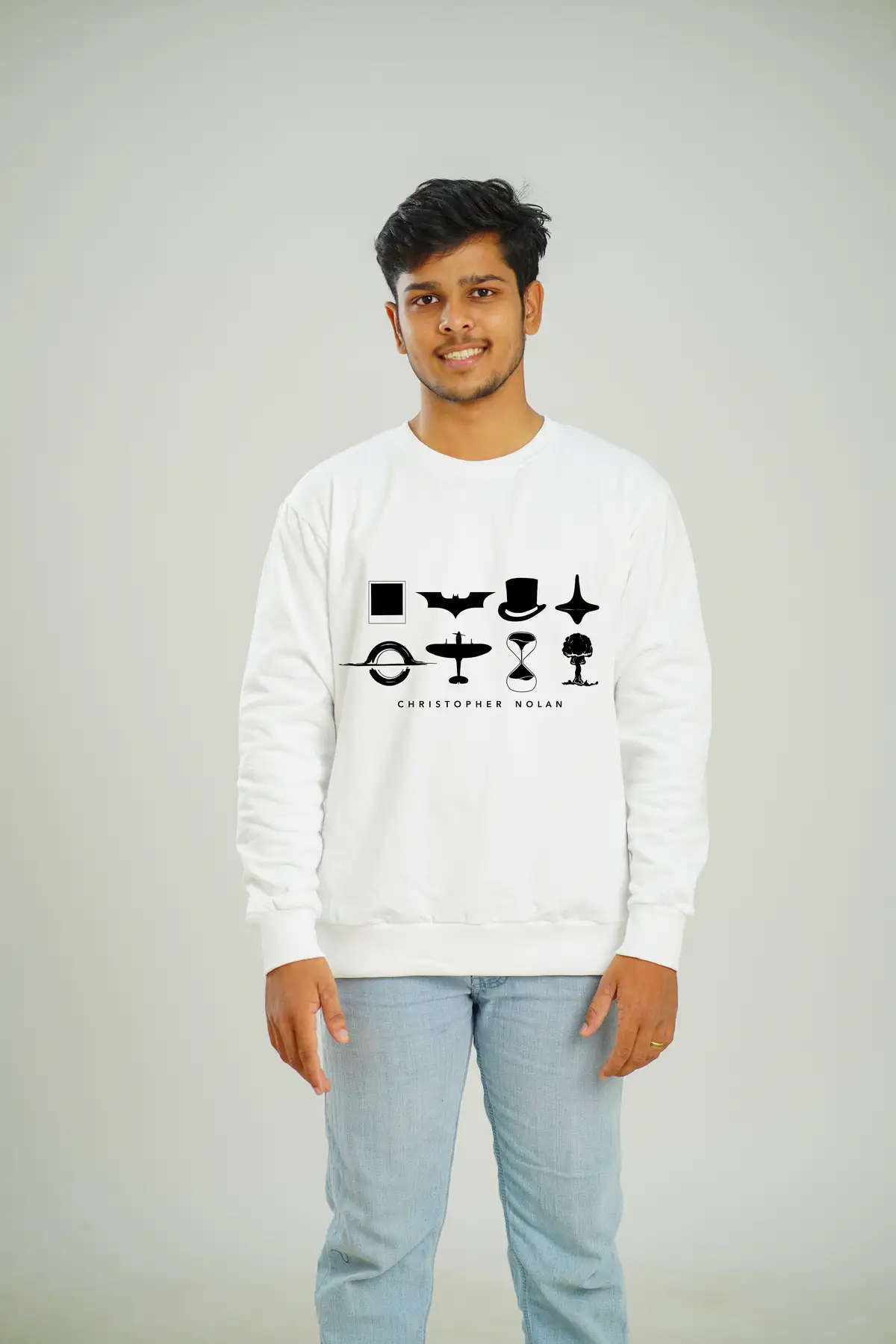 Poshemodetees-Male-ChristopherNolanFilmsLogo-White-Sweatshirt-1