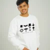 Poshemodetees-Male-ChristopherNolanFilmsLogo-White-Sweatshirt-2