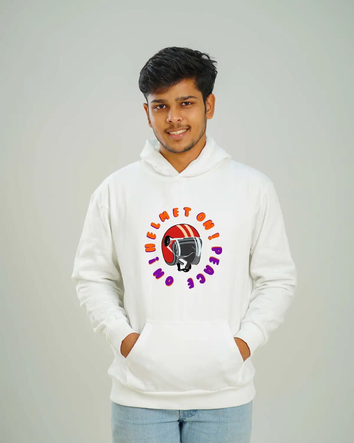 Poshemodetees-Male-Helmet-White-Hoodie-1