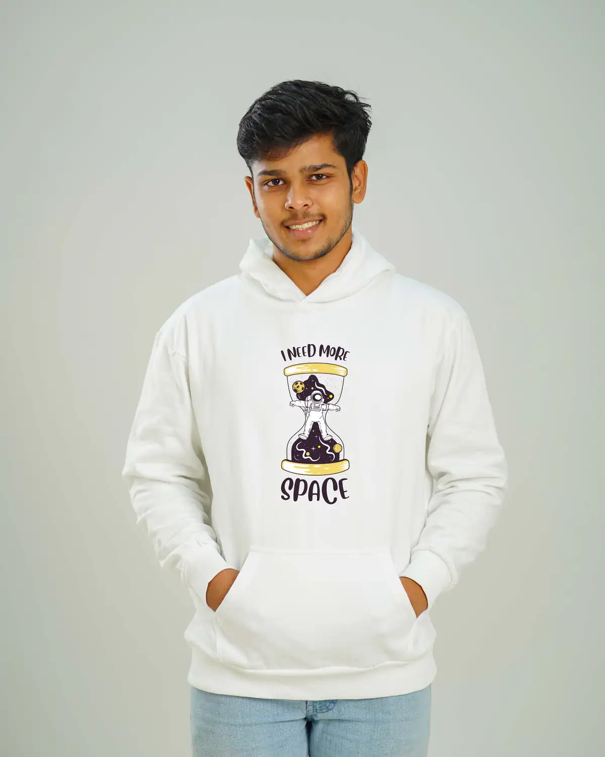 Poshemodetees-Male-I need more Space-White-Hoodie-1