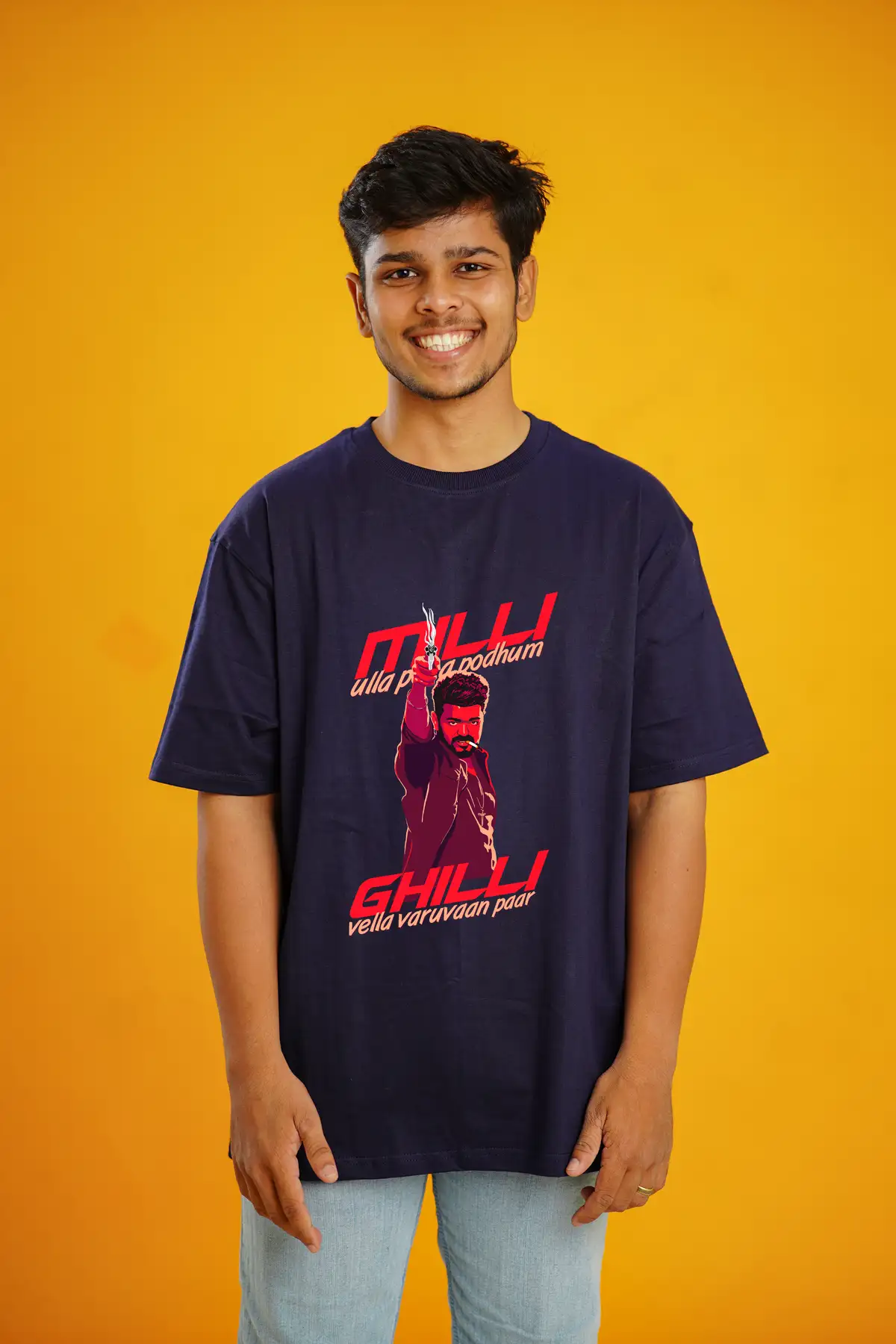 Poshemodetees-Male-LeoMilliGilli-NavyBlue-Oversized-1