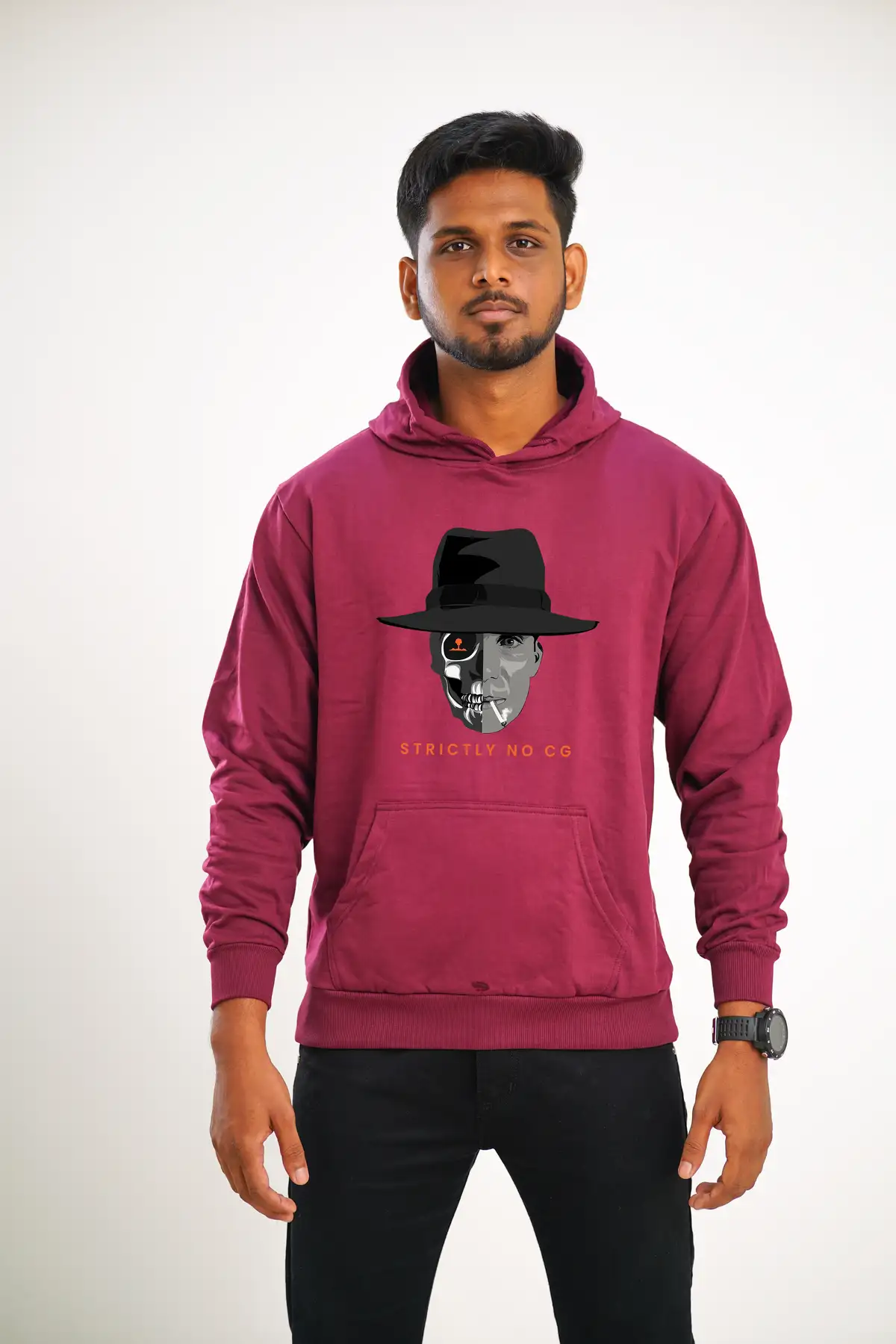 Poshemodetees-Male-OppenheimerNo CG-Maroon-Hoodie-1