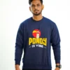 Poshemodetees-Male-PondyIsVibe-NavyBlue-Sweatshirt-1
