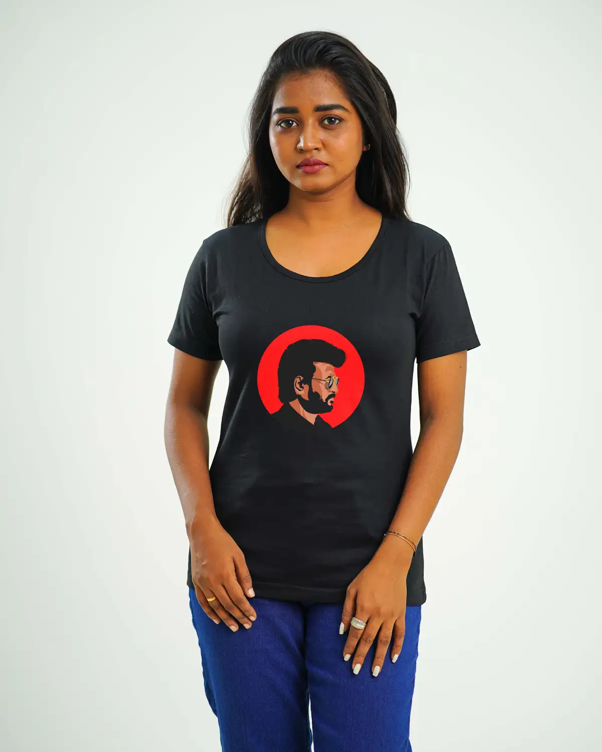 Poshemodetees-Female-RajniDarbar-Black-Tees-2