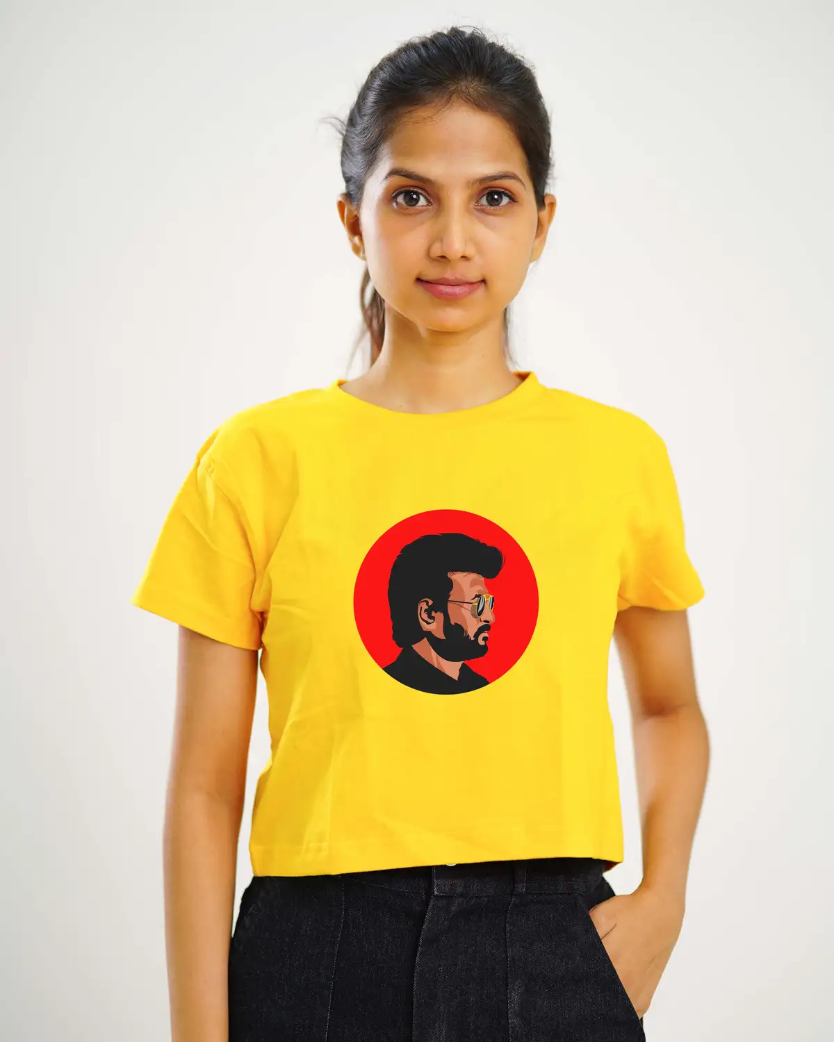 Poshemodetees-Female-RajniDarbar-Yellow-Croptop-1