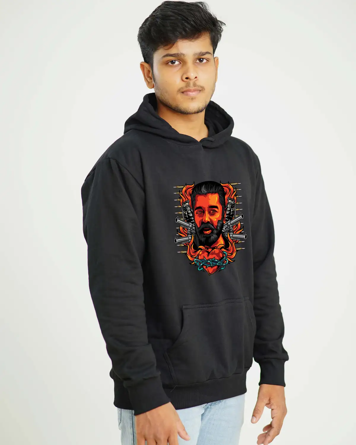 Poshemodetees-Male-VikramKamal-Black-Hoodie-2