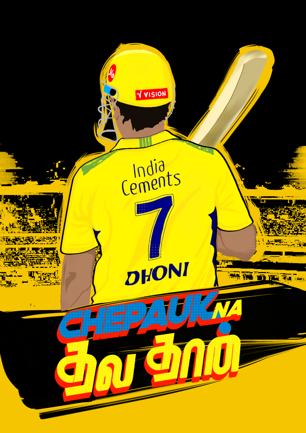chepauk na thala dhan poster 2