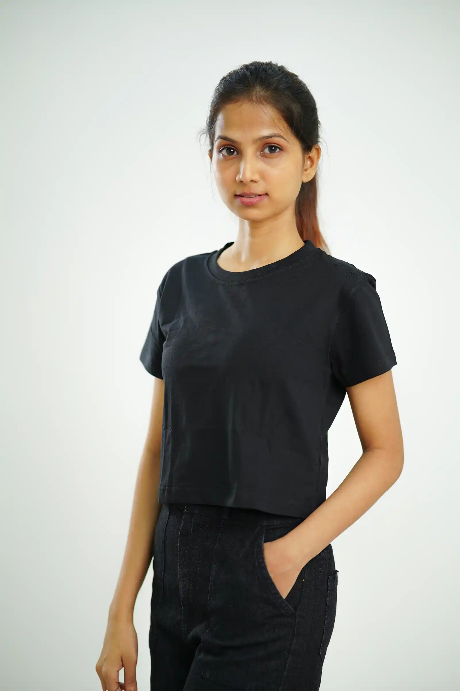 PoshemodeTees-Female-Solids-Black-Croptops (3)