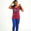 Poshemodetees-Female-TheWoman-Maroon-Tees-1
