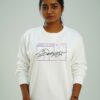 DAILY DOSE OF RAAJA White Sweatshirt