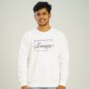 DAILY DOSE OF RAAJA White Sweatshirt men